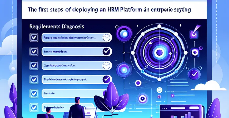 企业部署 HRM 平台的第一步做什么？需求诊断清单详解